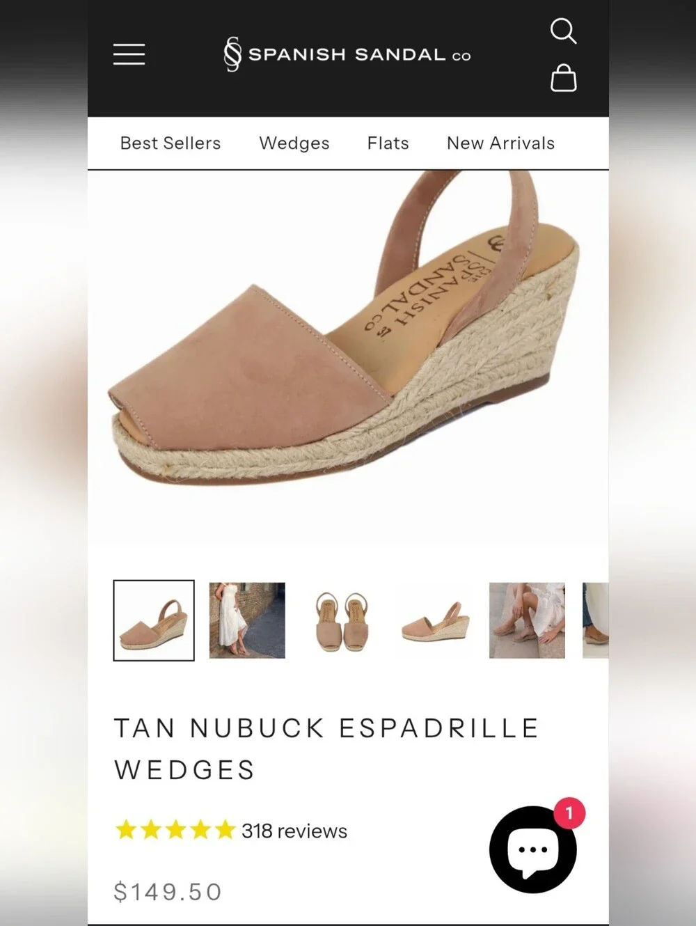 EUC Spanish Sandals Wedge 39